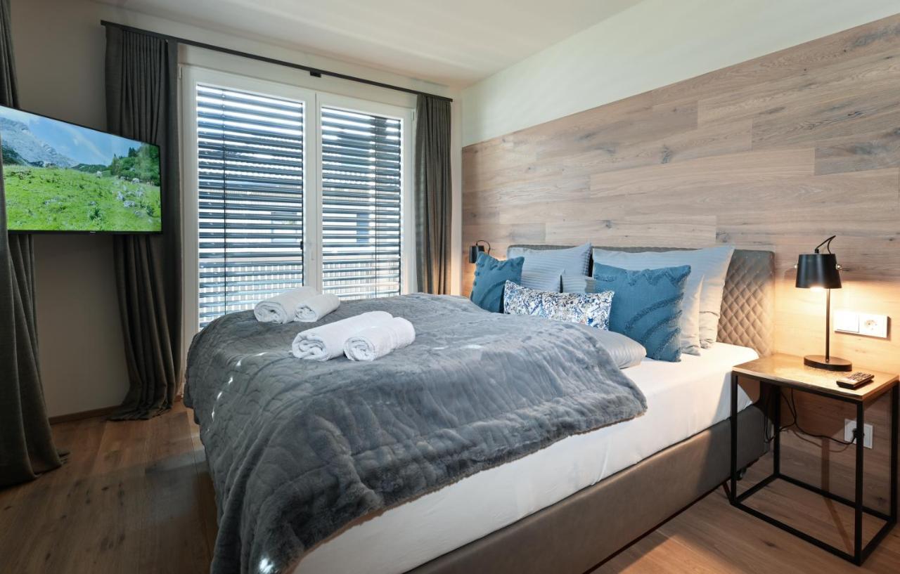 Boutique Chalets Alpi - Private Sauna & Cinema การ์มิช-พาร์เทนเคียร์เชน ภายนอก รูปภาพ