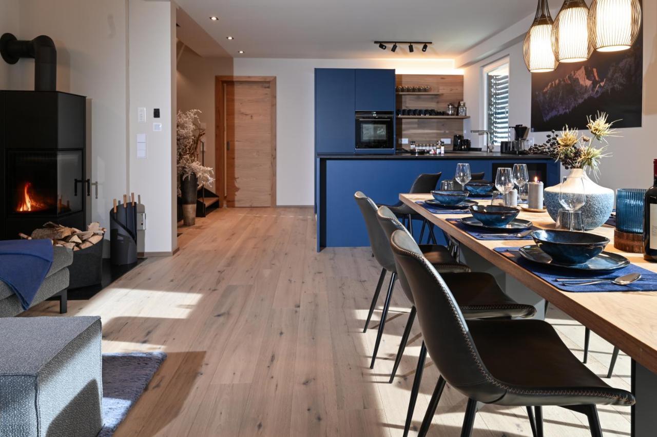 Boutique Chalets Alpi - Private Sauna & Cinema การ์มิช-พาร์เทนเคียร์เชน ภายนอก รูปภาพ